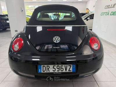 Volkswagen New Beetle New Beetle Cabrio 1.6 UNICO PROPRIETARIO Nero usata Foligno