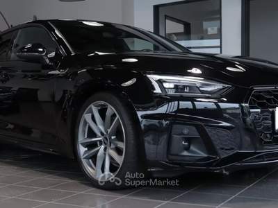 Audi A5 Sportback 2.0 TDI S tronic S LINE PLUS BLACK LINE EDITION 163cv Nero usata Roma