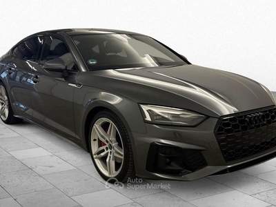 Audi A5 40 Sportback S--LINE PLUS HYBRID 2.0 TFSI 204cv LED Grigio usata Roma