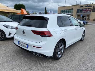 Volkswagen Golf 2.0 TDI 150 CV DSG SCR R-Line Bianco usata Sinalunga