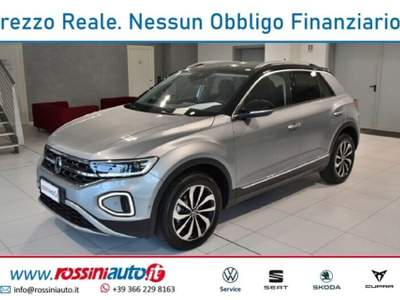 Volkswagen T-Roc 1.0 TSI 110 CV STYLE + REARVIEW + VETRI PRIVACY + Argento usata Quinzano D'oglio