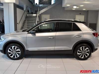 Volkswagen T-Roc 1.0 TSI 110 CV STYLE + REARVIEW + VETRI PRIVACY + Argento usata Quinzano D'oglio
