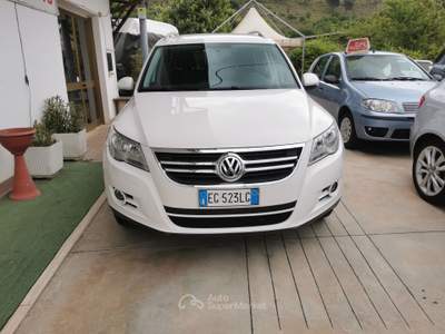 Volkswagen Tiguan VW TIGUAN 4MOTION 2.0 TDI DSG Bianco usata CASSINO
