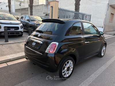 Fiat 500 1.2 69Cv Sport Nero usata San Michele Salentino
