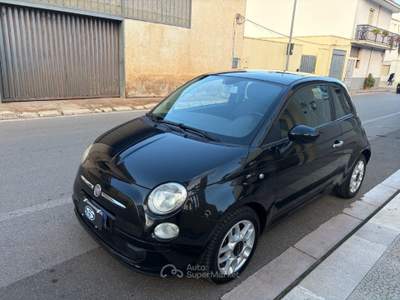 Fiat 500 1.2 69Cv Sport Nero usata San Michele Salentino