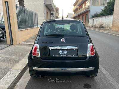 Fiat 500 1.2 69Cv Lounge Nero usata San Michele Salentino