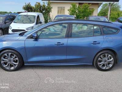 Ford Focus SW 1.0 125cv ST-Line Design Automatica - GP300ST Blu/Azzurro usata Basiliano