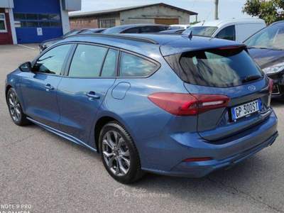 Ford Focus SW 1.0 125cv ST-Line Design Automatica - GP300ST Blu/Azzurro usata Basiliano