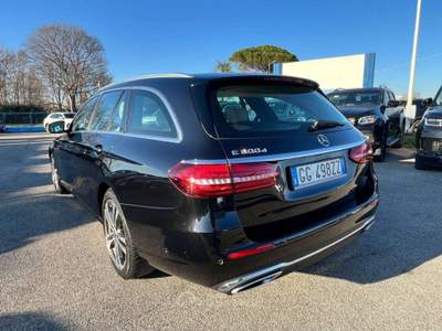 Mercedes-Benz Classe E E SW 300 d mhev (eq-boost) Sport 4matic - GG498ZZ Nero usata Basiliano