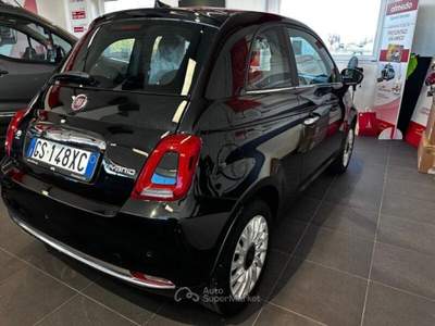 Fiat 500 500 1.0 Hybrid Dolcevita Nero usata Strambino