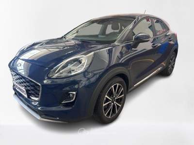 Ford Puma 1.0 EcoBoost Hybrid 125 CV S&S Titanium Blu/Azzurro usata Cagliari