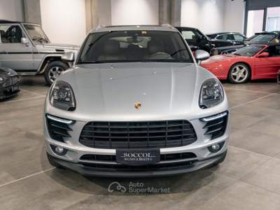 Porsche Macan 3.0 Diesel S*20"*TETTO PANO APRIB*MATRIX*APPROVED Argento usata MILANO