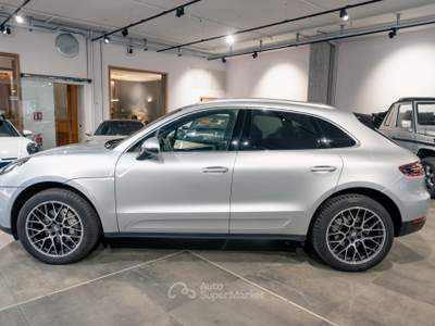 Porsche Macan 3.0 Diesel S*20"*TETTO PANO APRIB*MATRIX*APPROVED Argento usata MILANO