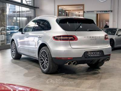 Porsche Macan 3.0 Diesel S*20"*TETTO PANO APRIB*MATRIX*APPROVED Argento usata MILANO