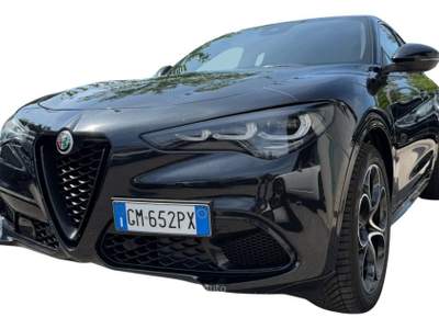 Alfa Romeo Stelvio 2.2 Turbodiesel 210 CV AT8 Q4 Veloce Nero usata Oderzo