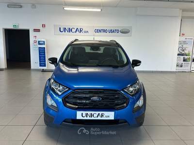 Ford EcoSport 1.000 BENZINA 125 CV ACTIVE ADATTA A NEOPATENTATI Blu/Azzurro usata Alba