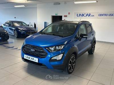 Ford EcoSport 1.000 BENZINA 125 CV ACTIVE ADATTA A NEOPATENTATI Blu/Azzurro usata Alba
