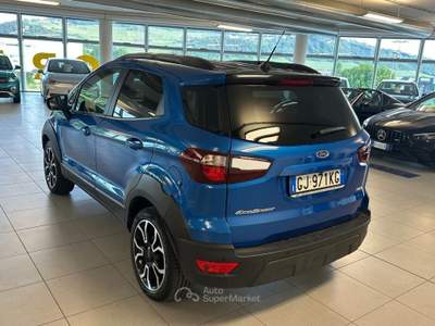 Ford EcoSport 1.000 BENZINA 125 CV ACTIVE ADATTA A NEOPATENTATI Blu/Azzurro usata Alba