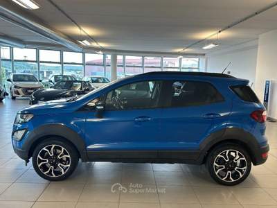 Ford EcoSport 1.000 BENZINA 125 CV ACTIVE ADATTA A NEOPATENTATI Blu/Azzurro usata Alba