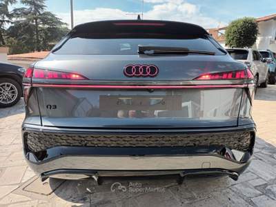 Audi Q3 2000 SPB TDI BLACKLINE 150CV STRONIC TETTO"20 Grigio usata Roma