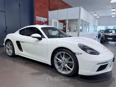 Porsche 718 718 Cayman 2.0 PDK - NAVI - PDLS - CHRONO - ACC Bianco usata Imola
