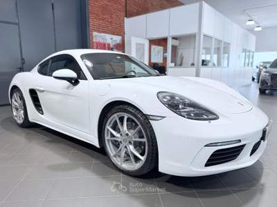 Porsche 718 718 Cayman 2.0 PDK - NAVI - PDLS - CHRONO - ACC Bianco usata Imola