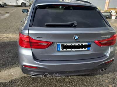 BMW Serie 5 520d 520d XDrive Touring Msport 190cv Grigio usata Messina