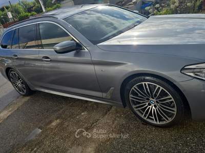 BMW Serie 5 520d 520d XDrive Touring Msport 190cv Grigio usata Messina