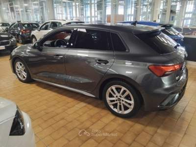 Audi A3 SPORTBACK 35 TDI S tronic S line GR.SPECIAL DAY Grigio usata Vigevano