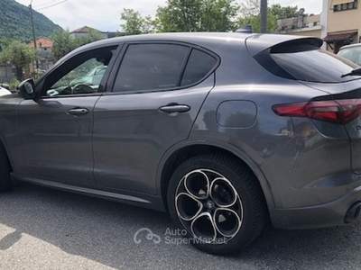 Alfa Romeo Stelvio auto in ottime condizioni Grigio usata BORGOSESIA
