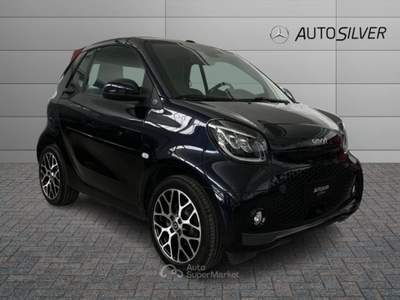 Smart ForTwo Cabrio EQ suitered 4,6 kw Blu/Azzurro usata Verona