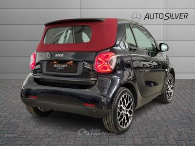 Smart ForTwo Cabrio EQ suitered 4,6 kw Blu/Azzurro usata Verona