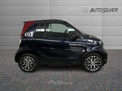 Smart ForTwo Cabrio EQ suitered 4,6 kw Blu/Azzurro usata Verona