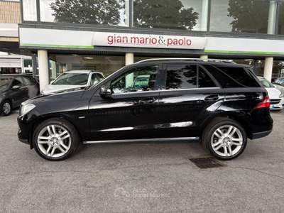 Mercedes-Benz Classe M ML 250 bt Sport 4matic auto Nero usata Alba