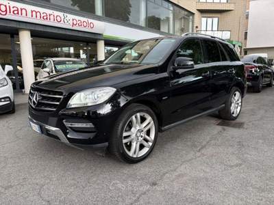 Mercedes-Benz Classe M ML 250 bt Sport 4matic auto Nero usata Alba