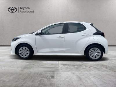 Toyota Yaris 1.0 5 porte Active Bianco usata Caresanablot