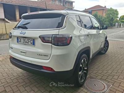 Jeep Compass UNICO PROPRIETARIO, CHILOMETRI CERTIFICATI Bianco usata Volpiano