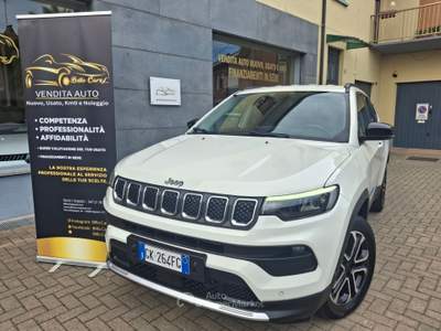 Jeep Compass UNICO PROPRIETARIO, CHILOMETRI CERTIFICATI Bianco usata Volpiano