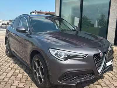 Alfa Romeo Stelvio Q4 INTERNI IN PELLE ++IVA PARZIALMENTE ESPOSTA++ Grigio usata Faenza