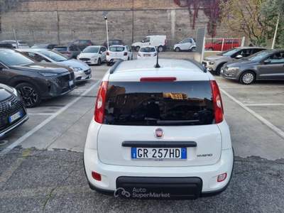 Fiat Panda 1.0 firefly hybrid City Life s&amp;s 70cv 2023 OK NEOPATENTATI Bianco usata ROMA