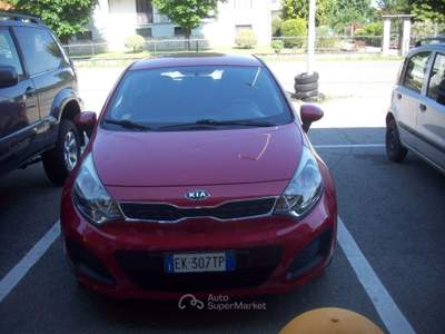 Kia Rio VETTURA PRONTA CONSEGNA KM CERTIFICATI!!! Rosso usata Borgaro Torinese