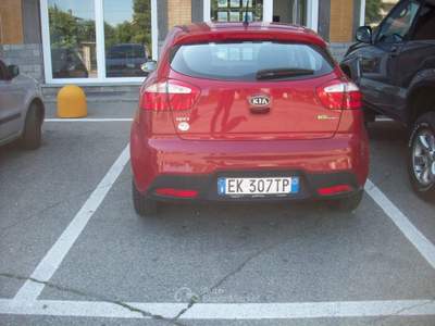 Kia Rio VETTURA PRONTA CONSEGNA KM CERTIFICATI!!! Rosso usata Borgaro Torinese