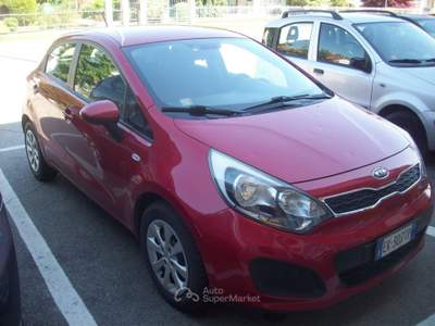 Kia Rio VETTURA PRONTA CONSEGNA KM CERTIFICATI!!! Rosso usata Borgaro Torinese