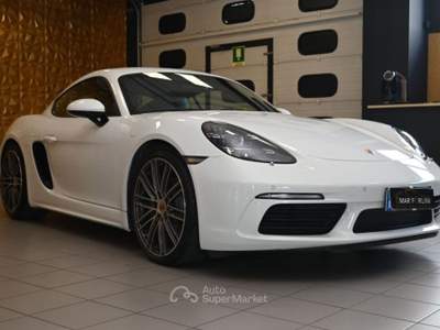 Porsche Cayman 718 CAYMAN 2.0 300CV PDK NAVI20"PASM SCARICHI FULL Bianco usata Brescia
