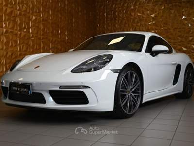 Porsche Cayman 718 CAYMAN 2.0 300CV PDK NAVI20"PASM SCARICHI FULL Bianco usata Brescia