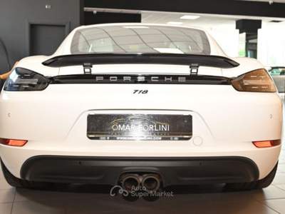 Porsche Cayman 718 CAYMAN 2.0 300CV PDK NAVI20"PASM SCARICHI FULL Bianco usata Brescia