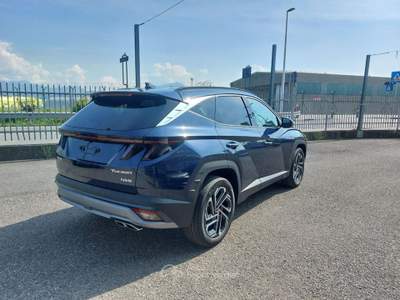 Hyundai Tucson 1.6 HEV aut. Exellence Km.0 PREZZO REALE!! Blu/Azzurro usata GRASSOBBIO