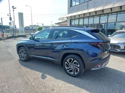 Hyundai Tucson 1.6 HEV aut. Exellence Km.0 PREZZO REALE!! Blu/Azzurro usata GRASSOBBIO