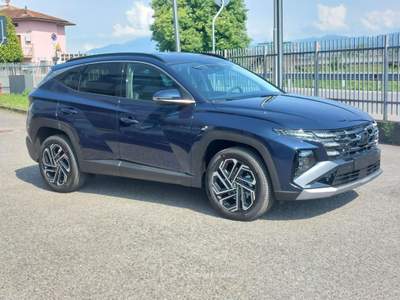 Hyundai Tucson 1.6 HEV aut. Exellence Km.0 PREZZO REALE!! Blu/Azzurro usata GRASSOBBIO