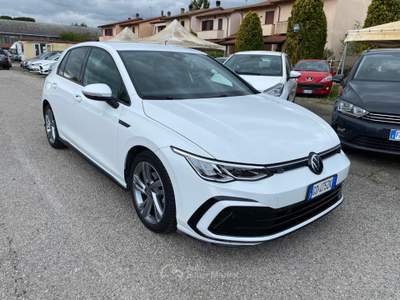 Volkswagen Golf 2.0 TDI 150 CV DSG SCR R-Line Bianco usata Sinalunga